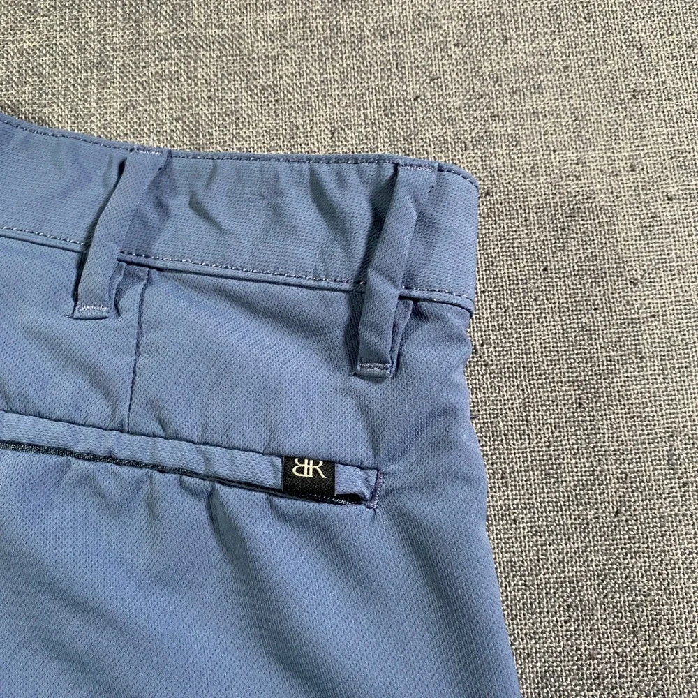 Banana Republic Mens Chinos Pants Size 32x34 (Fits32x29) Flat Front Blue